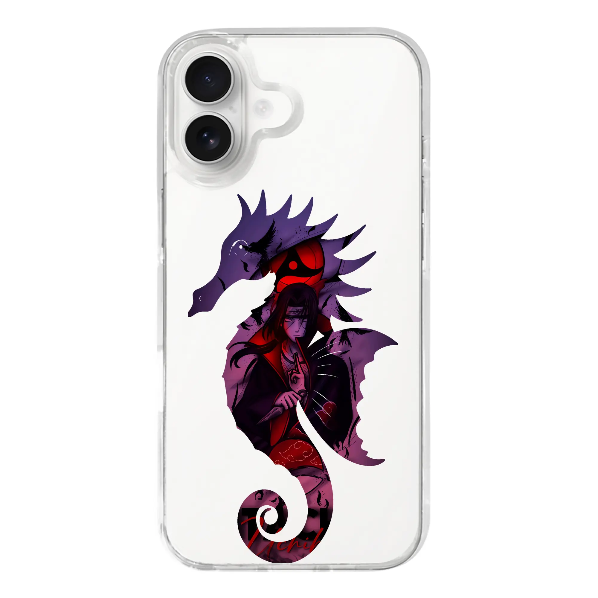 ナルト グッズ うちは イタチ - iPhone 17シリーズ 透明スマホケース – 薄型・耐衝撃・精密フィット保護カバー